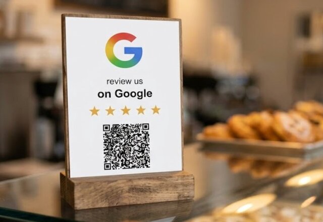 Google review sign in a business setting